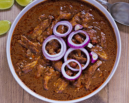 The Mole With Chicken