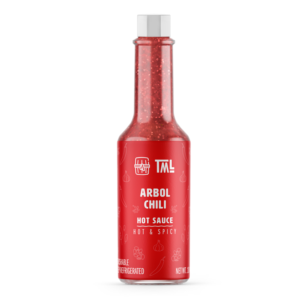 TML Hot Sauce -- Arbol Chili 10 oz