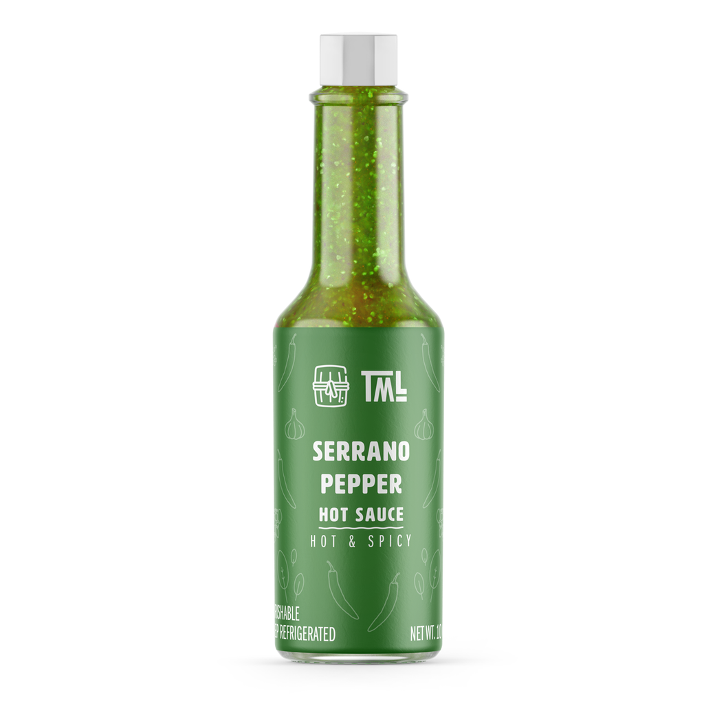 TML Hot Sauce -- Serrano Pepper 10 oz